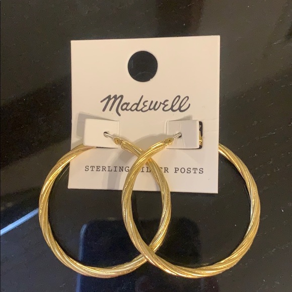 Madewell Jewelry - Madewell Gold Hoops